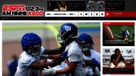 What Espn991.com website looked like in 2022 (1 year ago)