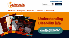 What Easterseals.com website looked like in 2022 (1 year ago)