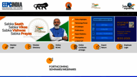What Eepcindia.org website looked like in 2022 (1 year ago)