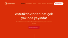 What Estetikdoktorlari.net website looked like in 2022 (1 year ago)