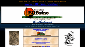 What Erbzine.com website looked like in 2022 (1 year ago)