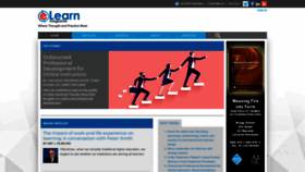 What Elearnmag.org website looked like in 2022 (1 year ago)