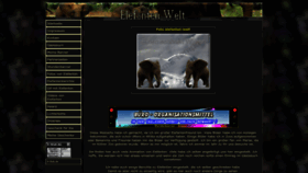 What Elefanten-welt.de website looked like in 2022 (1 year ago)
