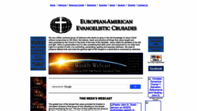 What Eaec.org website looked like in 2022 (1 year ago)