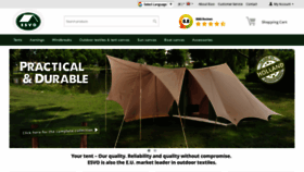 What Esvocampingshop.com website looked like in 2022 (2 years ago)