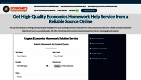 What Economicshomeworkhelper.com website looked like in 2022 (1 year ago)
