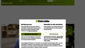 What Elektrobike-online.com website looked like in 2022 (1 year ago)
