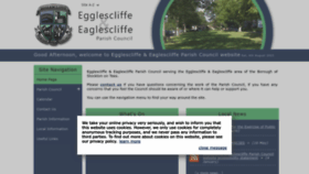 What Egglescliffeandeaglescliffe-pc.org.uk website looked like in 2022 (1 year ago)