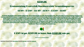 What Eemv.de website looked like in 2022 (1 year ago)
