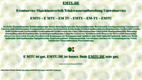 What Emtu.de website looked like in 2022 (1 year ago)
