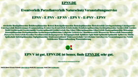 What Epnv.de website looked like in 2022 (1 year ago)