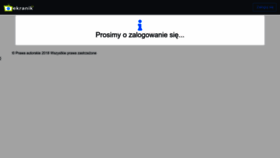 What Ekranik.tv website looked like in 2022 (1 year ago)