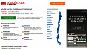 What Economicos.cl website looked like in 2022 (1 year ago)