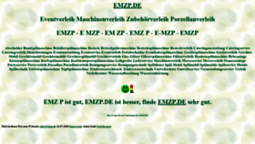 What Emzp.de website looked like in 2022 (1 year ago)