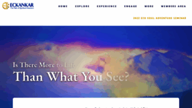 What Eckankar.org website looked like in 2022 (1 year ago)
