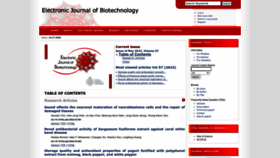 What Ejbiotechnology.info website looked like in 2022 (1 year ago)