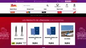 What Euroshopping.fr website looked like in 2022 (1 year ago)