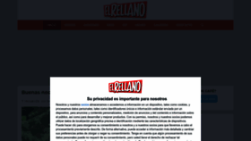 What Elrellano.com website looked like in 2022 (1 year ago)