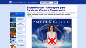 What Esoterikha.com website looked like in 2022 (1 year ago)