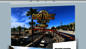 What Eurotrucksimulator2.com website looked like in 2022 (1 year ago)