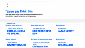 What Eldekisifa.com website looked like in 2022 (1 year ago)