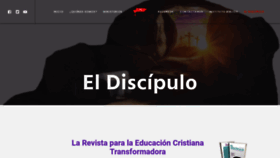 What Eldiscipulo.org website looked like in 2022 (1 year ago)