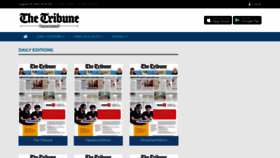 What Epaper.tribuneindia.com website looked like in 2022 (1 year ago)