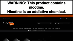 What Eliquid-depot.com website looked like in 2022 (1 year ago)