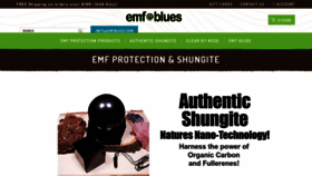 What Emfblues.com website looked like in 2022 (1 year ago)