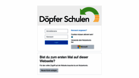 What Extranet.doepfer-schulen.de website looked like in 2022 (1 year ago)