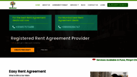 What Easyrentagreement.com website looked like in 2022 (1 year ago)