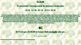 What Ecii.de website looked like in 2022 (1 year ago)