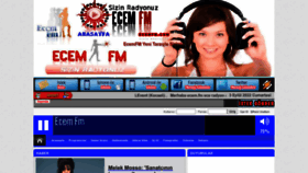 What Ecemfm.com website looked like in 2022 (1 year ago)