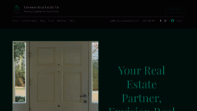 What Envisionrealestatevic.com website looked like in 2022 (1 year ago)