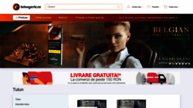 What E-tutungerie.ro website looked like in 2022 (2 years ago)