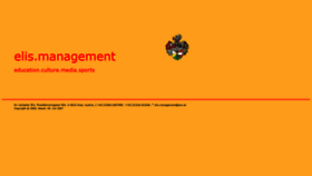 What Elis-management.com website looked like in 2022 (1 year ago)