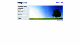 What Easystub.ca website looked like in 2022 (1 year ago)
