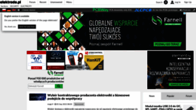 What Elektroda.pl website looked like in 2022 (1 year ago)