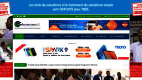 What Educarriere.ci website looked like in 2022 (2 years ago)