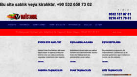 What Evdenevenakliyatciyiz.com website looked like in 2022 (1 year ago)
