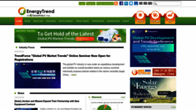 What Energytrend.com.tw website looked like in 2022 (3 years ago)