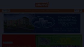 What Ekutno.pl website looked like in 2022 (1 year ago)
