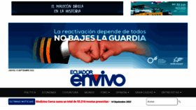 What Ecuadorenvivo.com website looked like in 2022 (1 year ago)