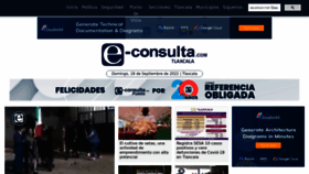 What E-tlaxcala.mx website looked like in 2022 (1 year ago)