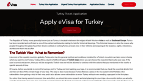What Evisa-to-turkey.com website looked like in 2022 (1 year ago)