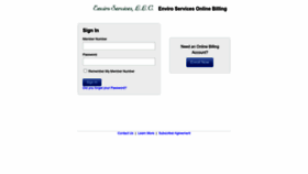 What Enviro.billtrust.com website looked like in 2022 (1 year ago)