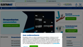 What Elektramat.nl website looked like in 2022 (1 year ago)