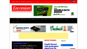 What Encomium.ng website looked like in 2022 (2 years ago)