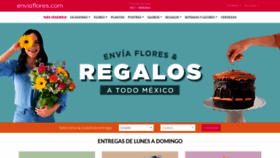 What Enviaflores.com website looked like in 2022 (1 year ago)