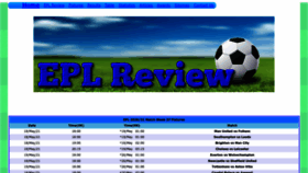 What Eplreview.com website looked like in 2022 (1 year ago)